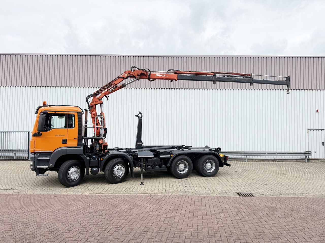 تأجير MAN TGS 35.440 8x4 BL TGS 35.440 8x4 BL, Meiller 19.62, Atlas Kran 135.2-A3, Funk MAN TGS 35.440 8x4 BL TGS 35.440 8x4 BL, Meiller 19.62, Atlas Kran 135.2-A3, Funk: صورة 15