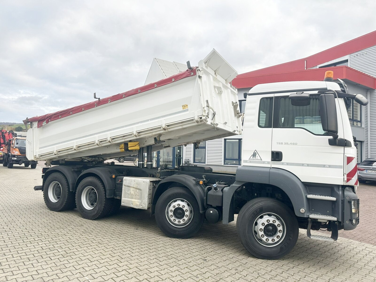 تأجير MAN TGS 35.460 8X4 BB TGS 35.460 8X4 BB, Meiller Bordmatik, Rollplane, 13m³ MAN TGS 35.460 8X4 BB TGS 35.460 8X4 BB, Meiller Bordmatik, Rollplane, 13m³: صورة 10