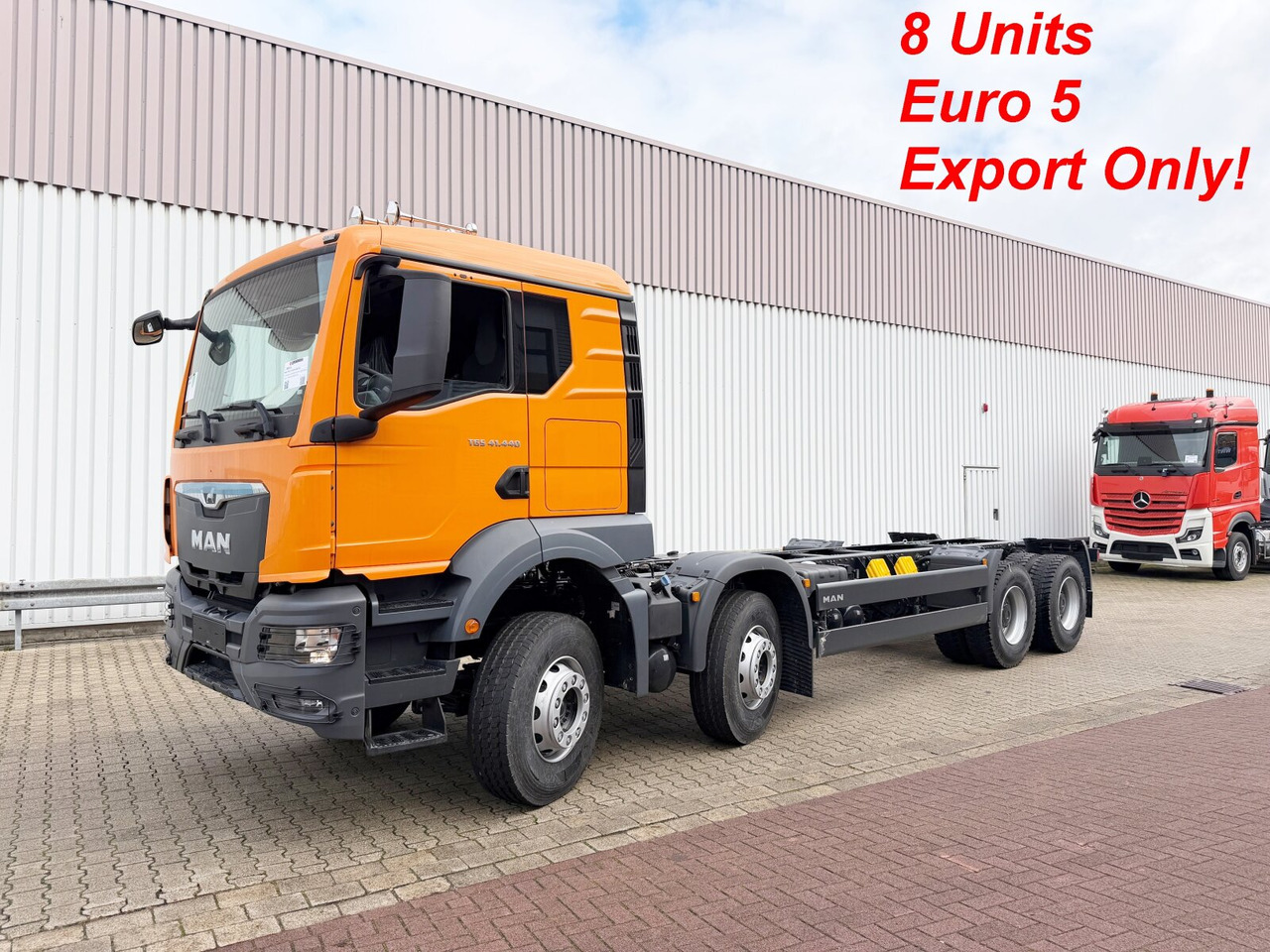 MAN TGS 41.440 8x4 BB CH TGS 41.440 8x4 BB CH, Retarder, MEHRFACH VORHANDEN! - شاحنة بهيكل معدني للمقصورة: صورة 1 MAN TGS 41.440 8x4 BB CH TGS 41.440 8x4 BB CH, Retarder, MEHRFACH VORHANDEN! - شاحنة بهيكل معدني للمقصورة: صورة 1