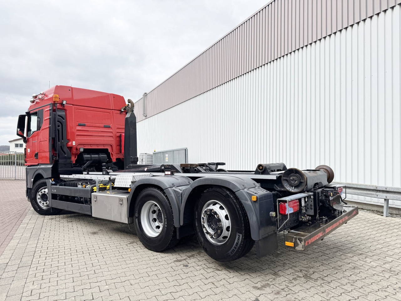شاحنة برافعة خطافية MAN TGX 26.470 6X2-4 BL TGX 26.470 6X2-4 BL, Lenk-/Liftachse, XLX-Fahrerhaus, VDL Abrollanlage 7m: صورة 12