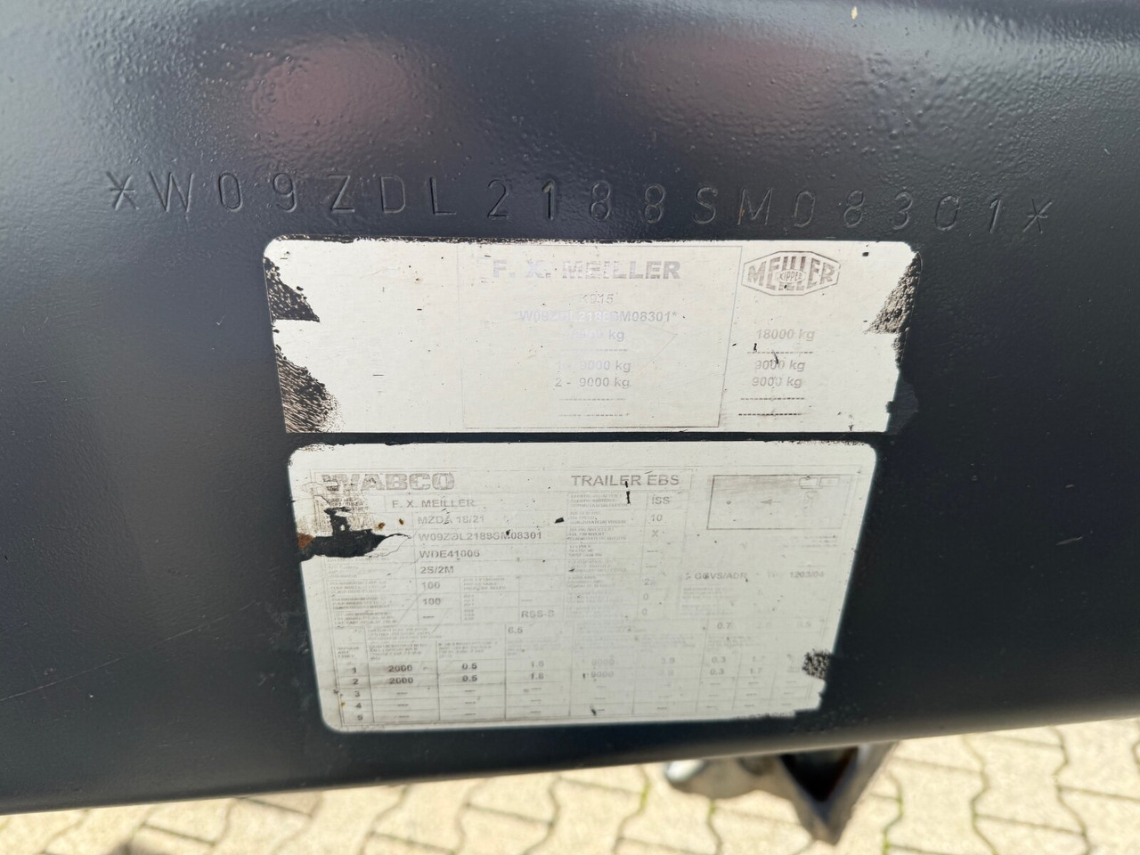 Meiller MZDA 18/21 MZDA 18/21, Bordmatik - مقطورة قلابة: صورة 3 Meiller MZDA 18/21 MZDA 18/21, Bordmatik - مقطورة قلابة: صورة 3