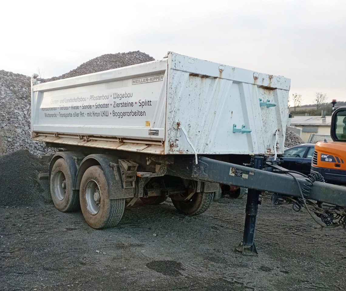 Meiller MZDA 18/21 MZDA 18/21, Stahlbordwände, ca. 11m³ - مقطورة قلابة: صورة 2 Meiller MZDA 18/21 MZDA 18/21, Stahlbordwände, ca. 11m³ - مقطورة قلابة: صورة 2