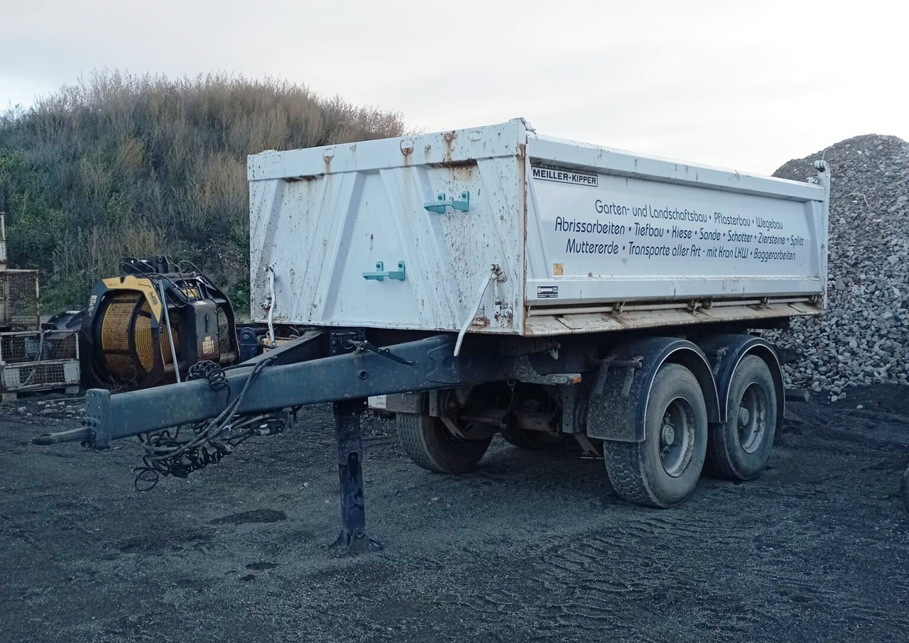 Meiller MZDA 18/21 MZDA 18/21, Stahlbordwände, ca. 11m³ - مقطورة قلابة: صورة 1 Meiller MZDA 18/21 MZDA 18/21, Stahlbordwände, ca. 11m³ - مقطورة قلابة: صورة 1