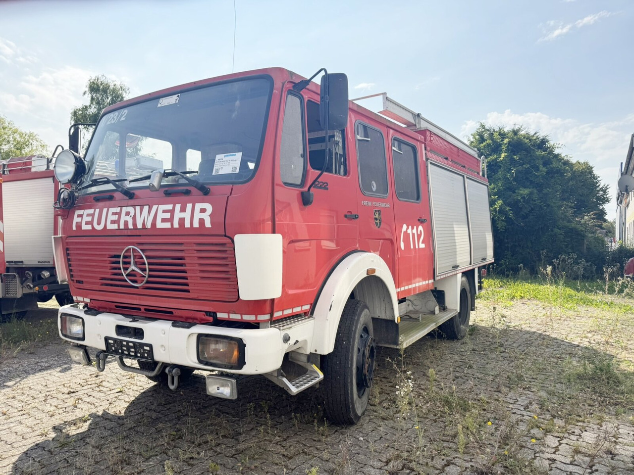 Mercedes-Benz 1222 AF 4x4 Doka 1222 AF 4x4 Doka, TLF 16/25 - شاحنة حريق: صورة 1 Mercedes-Benz 1222 AF 4x4 Doka 1222 AF 4x4 Doka, TLF 16/25 - شاحنة حريق: صورة 1