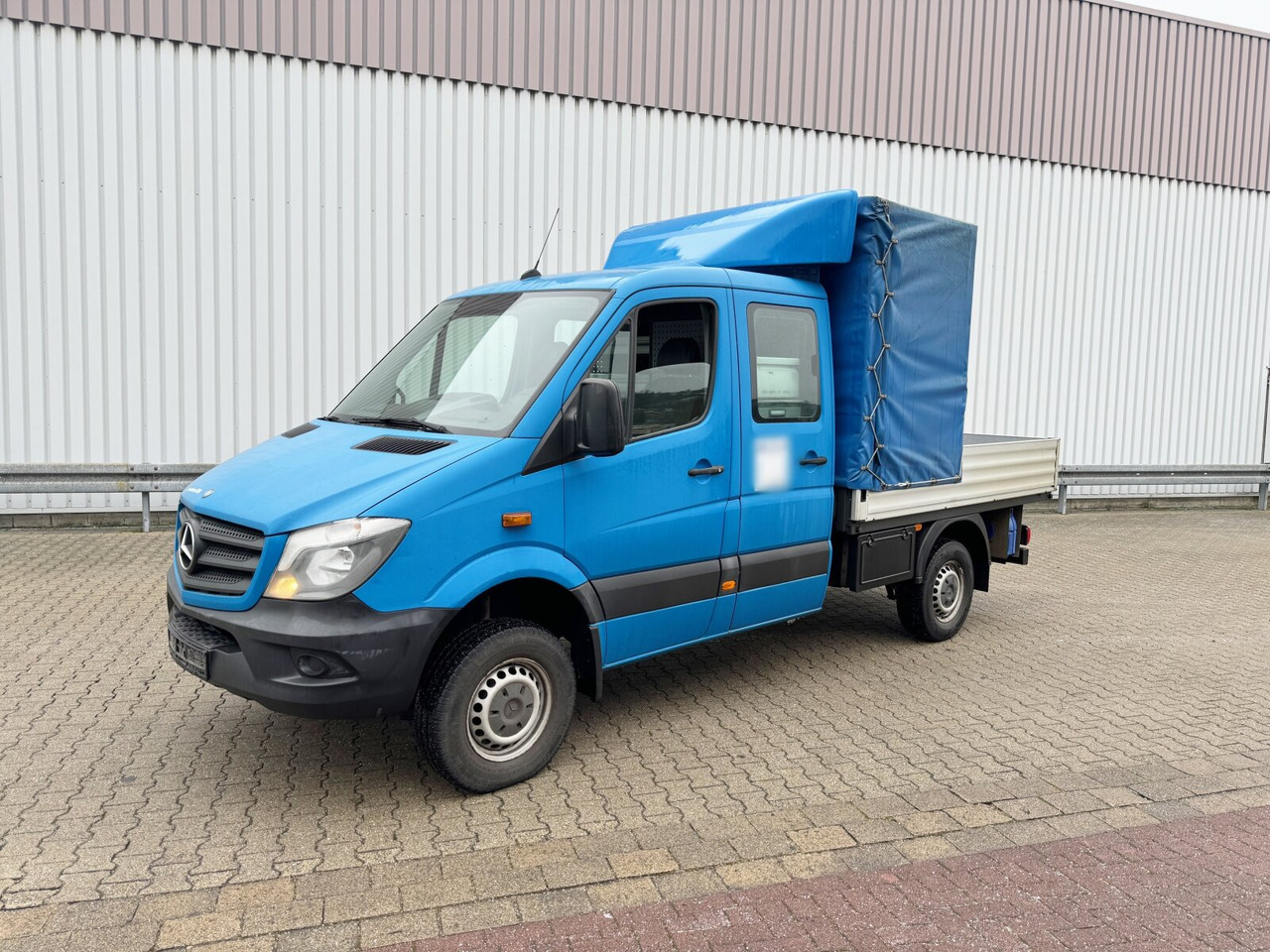 شاحنة توصيل مفتوحة, الشاحنات الصغيرة كابينة مزدوجة Mercedes-Benz 316 4x4 Doka 316 4x4 Doka, Werkstatteinrichtung: صورة 7