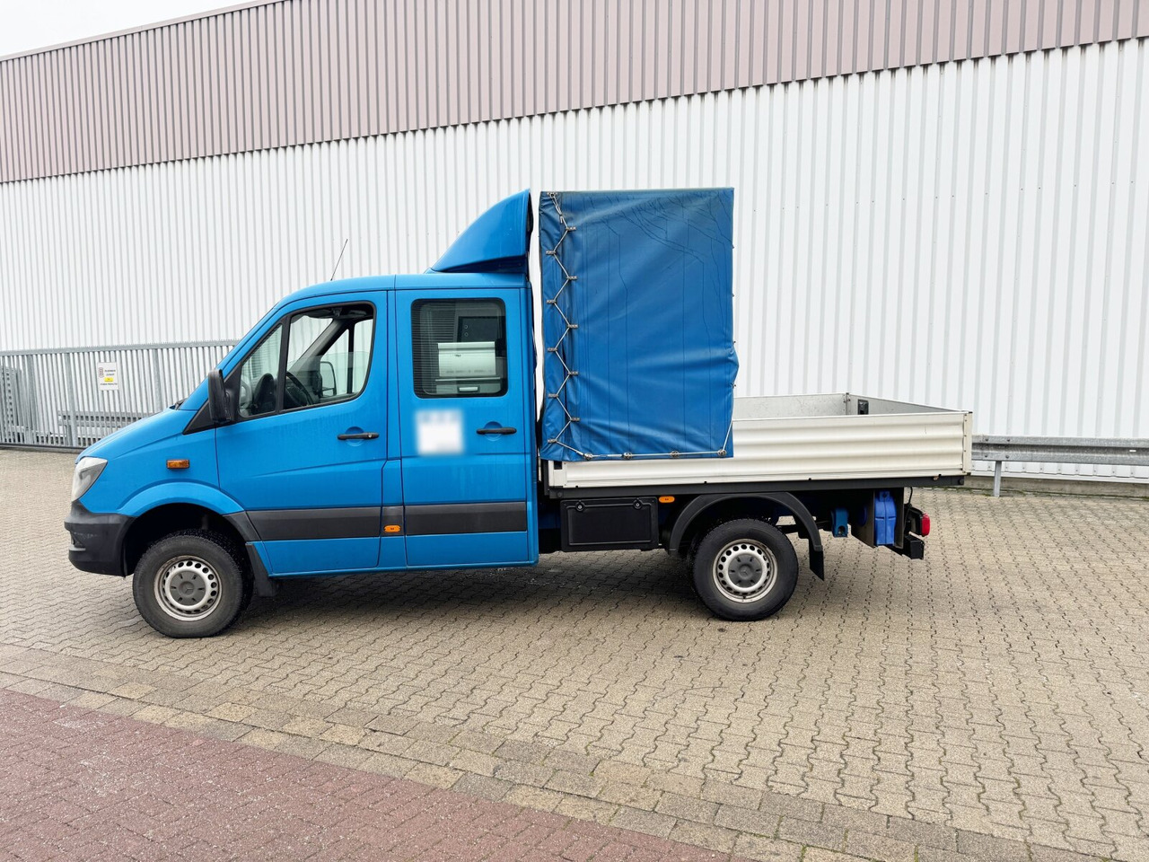 شاحنة توصيل مفتوحة, الشاحنات الصغيرة كابينة مزدوجة Mercedes-Benz 316 4x4 Doka 316 4x4 Doka, Werkstatteinrichtung: صورة 13