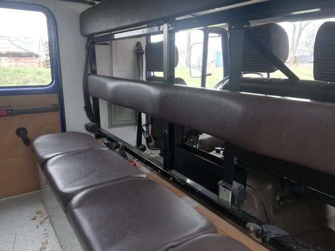 شاحنة صندوقية Mercedes-Benz 917 AF 4x4 Doka 917 AF 4x4 Doka: صورة 14