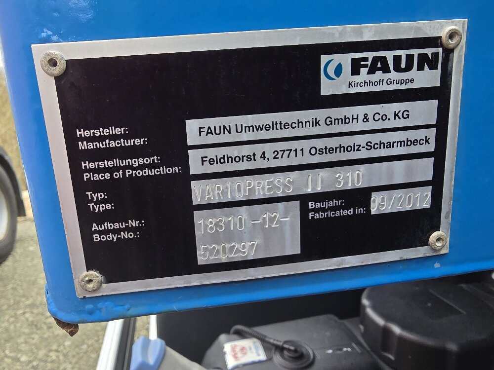 Mercedes-Benz Actros 2032 LA 4x4 Actros 2032 LA 4x4, Faun Variopress 310 ca. 10m³, Zöller Schüttung - شاحنة قمامة: صورة 4 Mercedes-Benz Actros 2032 LA 4x4 Actros 2032 LA 4x4, Faun Variopress 310 ca. 10m³, Zöller Schüttung - شاحنة قمامة: صورة 4