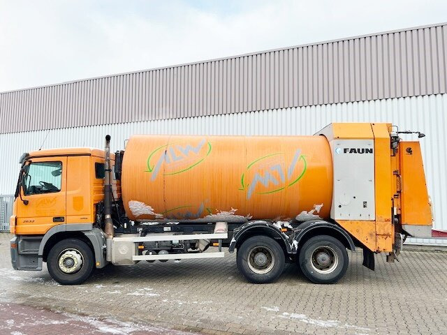 شاحنة قمامة لنقل القمامة Mercedes-Benz Actros 2632/41 6x4 Actros 2632/41 6x4, FAUN Rotopress 520, Zöller-Schüttung: صورة 14 شاحنة قمامة لنقل القمامة Mercedes-Benz Actros 2632/41 6x4 Actros 2632/41 6x4, FAUN Rotopress 520, Zöller-Schüttung: صورة 14