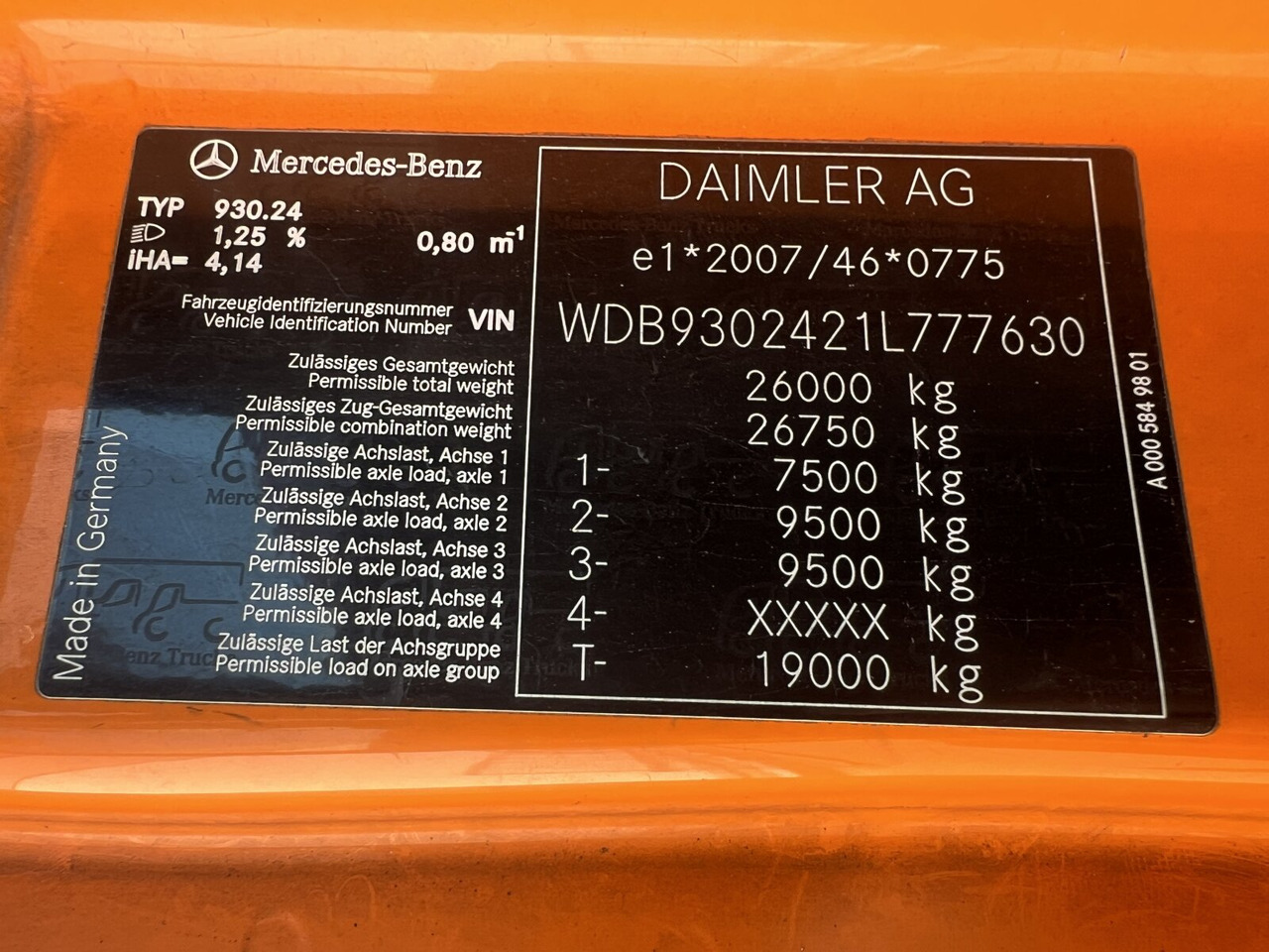 Mercedes-Benz Actros 2641/48 L 6x4 Actros 2641/48 L 6x4, Seilabroller, Haller Lotos, Zöller Schüttung - شاحنة قمامة: صورة 3 Mercedes-Benz Actros 2641/48 L 6x4 Actros 2641/48 L 6x4, Seilabroller, Haller Lotos, Zöller Schüttung - شاحنة قمامة: صورة 3