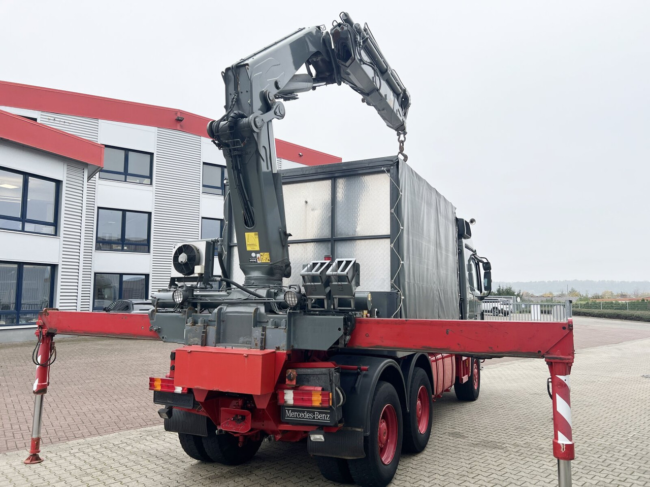 شاحنة كرين Mercedes-Benz Actros 3346 AK 6x6 Actros 3346 AK 6x6, 134t Anhängelast WSK, Heckkran Fassi F420AXP.26, Funk, Winde: صورة 11