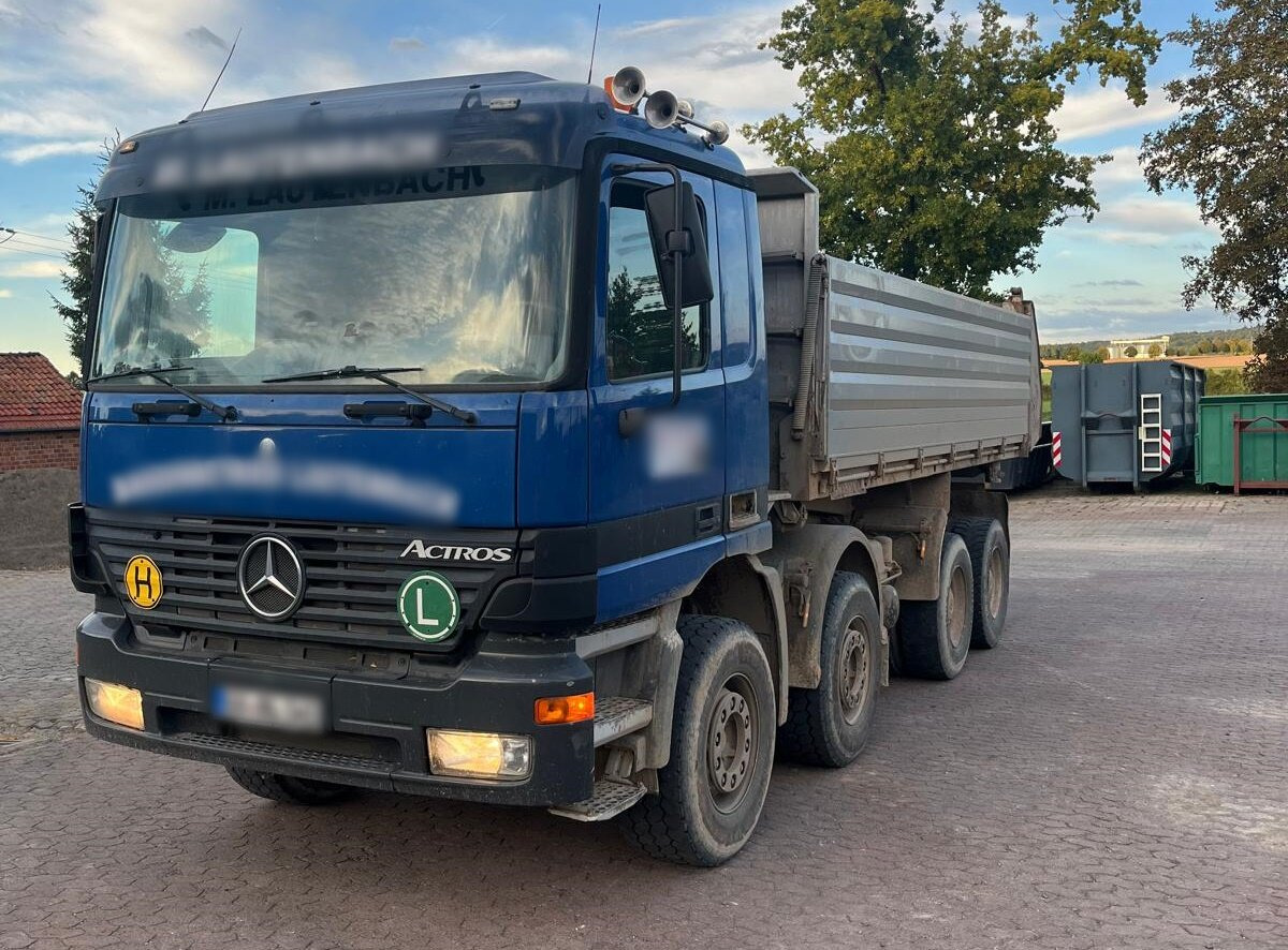 Mercedes-Benz Actros 4140 8x4/4 Actros 4140 8x4/4, Alu-Bordwände - شاحنة قلاب: صورة 1 Mercedes-Benz Actros 4140 8x4/4 Actros 4140 8x4/4, Alu-Bordwände - شاحنة قلاب: صورة 1