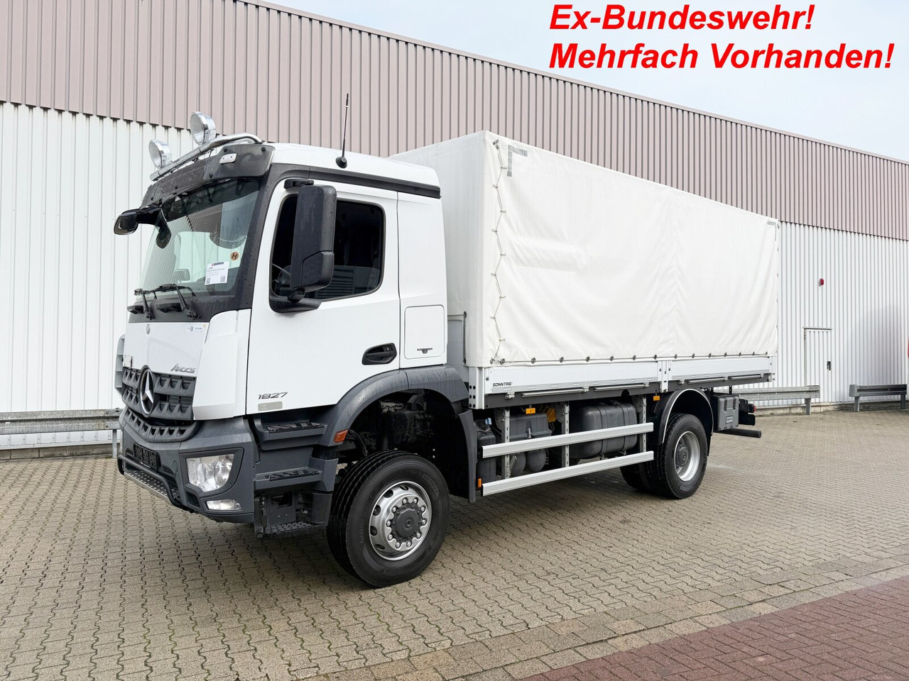 Mercedes-Benz Arocs 1827/30 A 4x4 Arocs 1827/30 A 4x4, Ex-! - شاحنات مسطحة: صورة 1 Mercedes-Benz Arocs 1827/30 A 4x4 Arocs 1827/30 A 4x4, Ex-! - شاحنات مسطحة: صورة 1