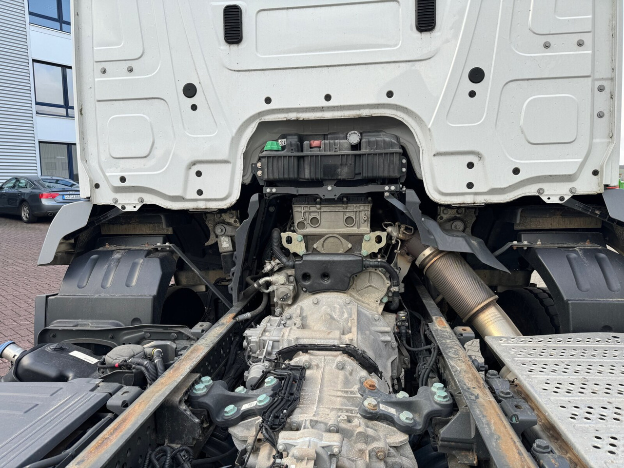 شاحنة كرين Mercedes-Benz Arocs 1840 L 4x2 Arocs 1840 L 4x2, Kran Palfinger PK12001L, Hochstand: صورة 15