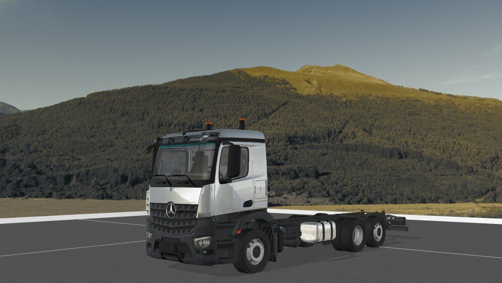 Mercedes-Benz Arocs 2553 L 6x2 Arocs 2553 L 6x2, Lenk-/liftachse, Navi, MultimediaCockpit, Motorabtrieb - شاحنة بهيكل معدني للمقصورة: صورة 1 Mercedes-Benz Arocs 2553 L 6x2 Arocs 2553 L 6x2, Lenk-/liftachse, Navi, MultimediaCockpit, Motorabtrieb - شاحنة بهيكل معدني للمقصورة: صورة 1