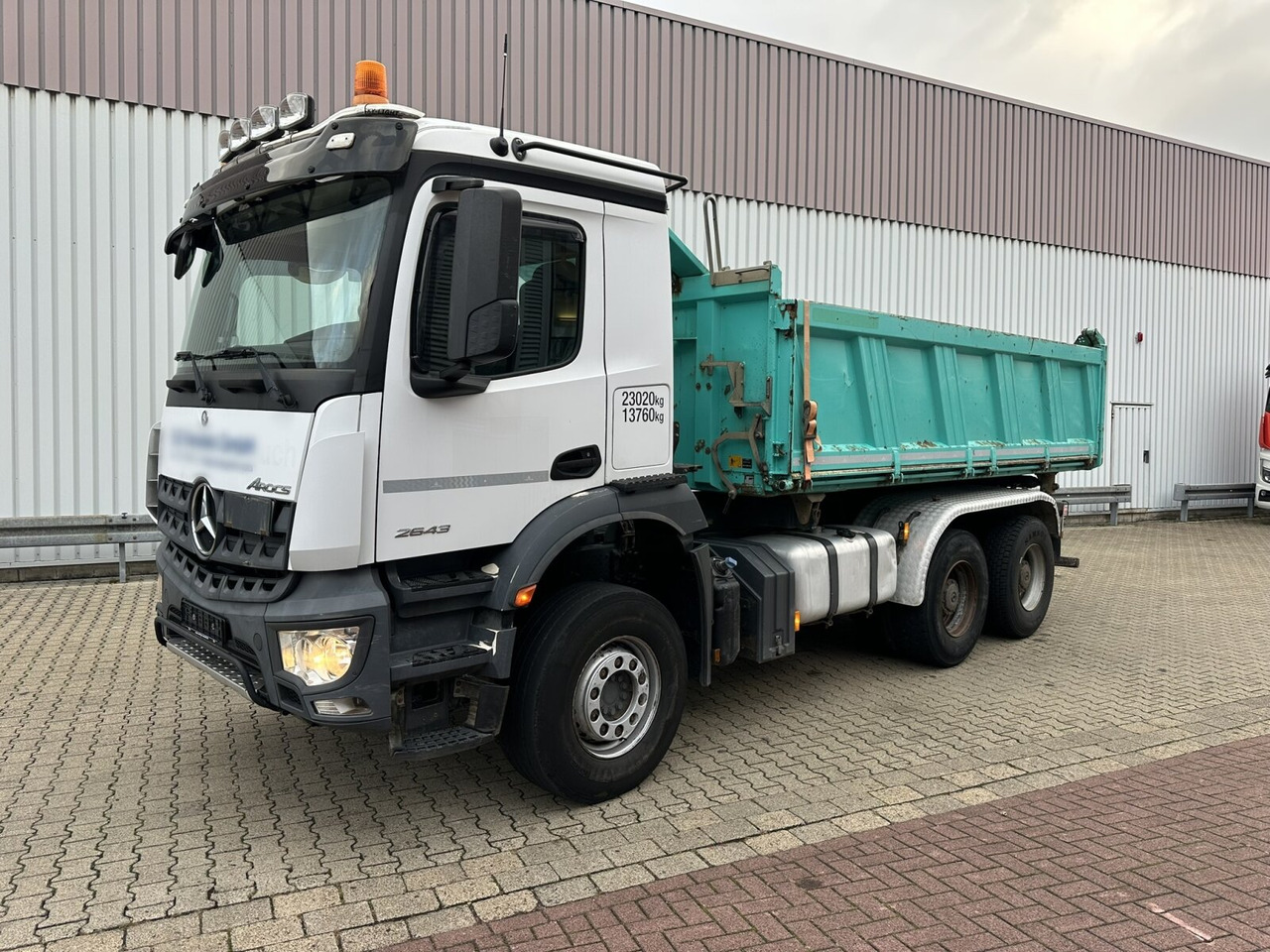 Mercedes-Benz Arocs 2643 K 6x4 Arocs 2643 K 6x4, Rollplane, Meiller - شاحنة قلاب: صورة 1 Mercedes-Benz Arocs 2643 K 6x4 Arocs 2643 K 6x4, Rollplane, Meiller - شاحنة قلاب: صورة 1