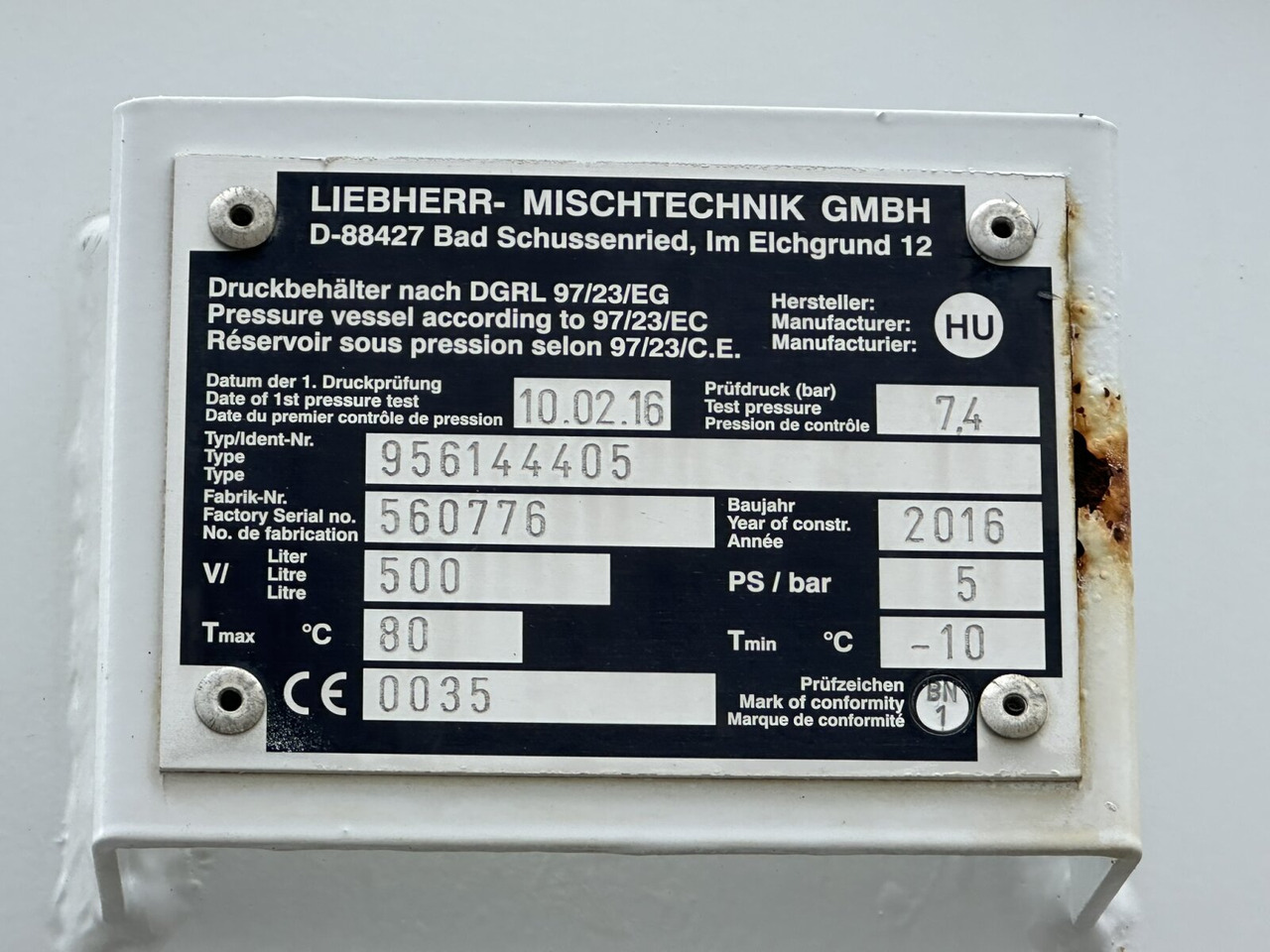 Mercedes-Benz Arocs 3251 8x4/4 Arocs 3251 8x4/4, Betonmischer Liebherr ca. 9m³ - شاحنة خلاطة خرسانة: صورة 4 Mercedes-Benz Arocs 3251 8x4/4 Arocs 3251 8x4/4, Betonmischer Liebherr ca. 9m³ - شاحنة خلاطة خرسانة: صورة 4