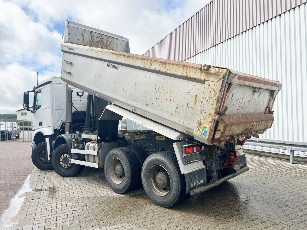 تأجير Mercedes-Benz Arocs 3253 K 8x4/4 Arocs 3253 K 8x4/4, Retarder, Stahlmulde ca. 15m³, hydr. Heckklappenöffnung Mercedes-Benz Arocs 3253 K 8x4/4 Arocs 3253 K 8x4/4, Retarder, Stahlmulde ca. 15m³, hydr. Heckklappenöffnung: صورة 11