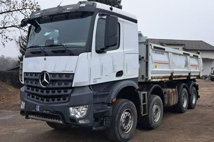 Mercedes-Benz Arocs 3445 K 8x4/4 Arocs 3445 K 8x4/4, Meiller Bordmatik links - شاحنة قلاب: صورة 1 Mercedes-Benz Arocs 3445 K 8x4/4 Arocs 3445 K 8x4/4, Meiller Bordmatik links - شاحنة قلاب: صورة 1