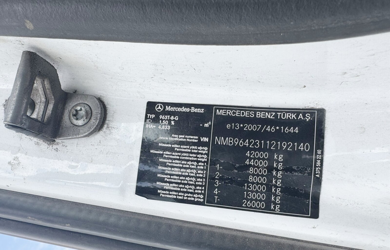 Mercedes-Benz Arocs 4142 K 8x4/4 Arocs 4142/45 K 8x4/4, Meiller Bordmatik links - شاحنة قلاب: صورة 5 Mercedes-Benz Arocs 4142 K 8x4/4 Arocs 4142/45 K 8x4/4, Meiller Bordmatik links - شاحنة قلاب: صورة 5