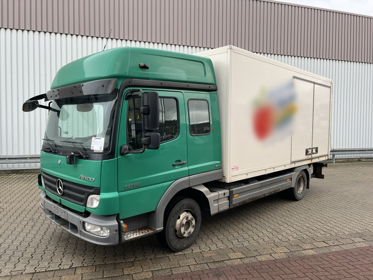 Mercedes-Benz Atego 1018 L 4x2 Atego 1018 L 4x2 mit MBB LBW - شاحنة صندوقية: صورة 1 Mercedes-Benz Atego 1018 L 4x2 Atego 1018 L 4x2 mit MBB LBW - شاحنة صندوقية: صورة 1