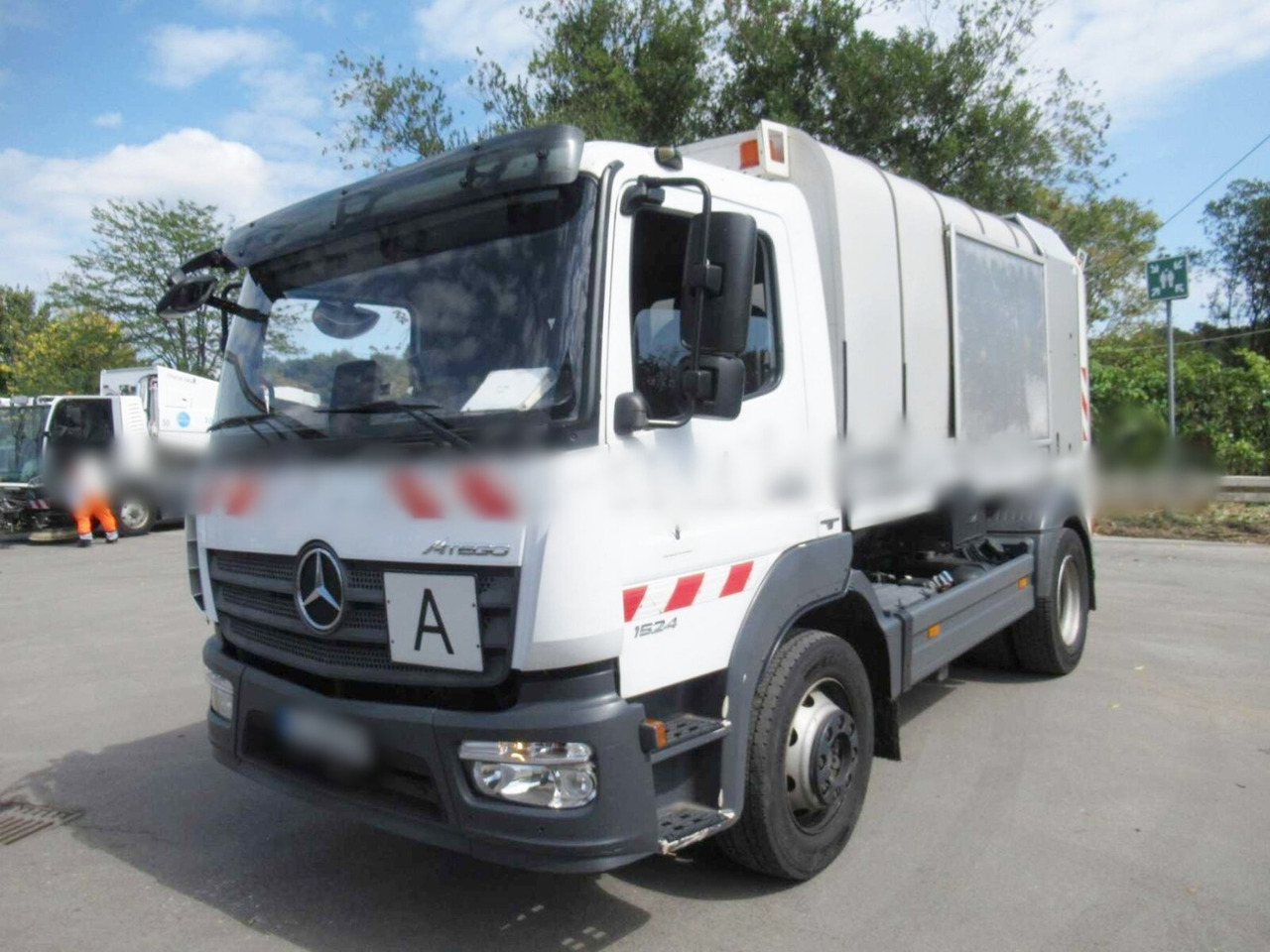 Mercedes-Benz Atego 1624 L 4x2 Atego 1624 L 4x2, Retarder, Faun Rotopress, Zöller-Schüttung - شاحنة قمامة: صورة 1 Mercedes-Benz Atego 1624 L 4x2 Atego 1624 L 4x2, Retarder, Faun Rotopress, Zöller-Schüttung - شاحنة قمامة: صورة 1