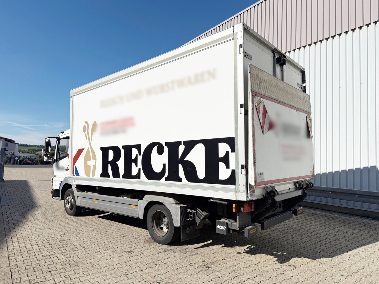 Mercedes-Benz Atego 816 L 4x2 Atego 816 L 4x2, Kühlkoffer, ThermoKing, Trennwand, LBW MBB - شاحنة: صورة 4 Mercedes-Benz Atego 816 L 4x2 Atego 816 L 4x2, Kühlkoffer, ThermoKing, Trennwand, LBW MBB - شاحنة: صورة 4