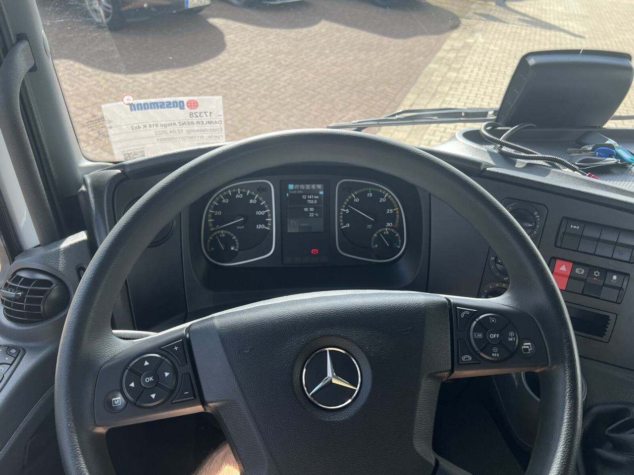 شاحنة قلاب Mercedes-Benz Atego 818 K 4x2 Atego 818 K 4x2, 2x AHK, Meiller-Kipper, mehrfach Vorhanden!: صورة 7