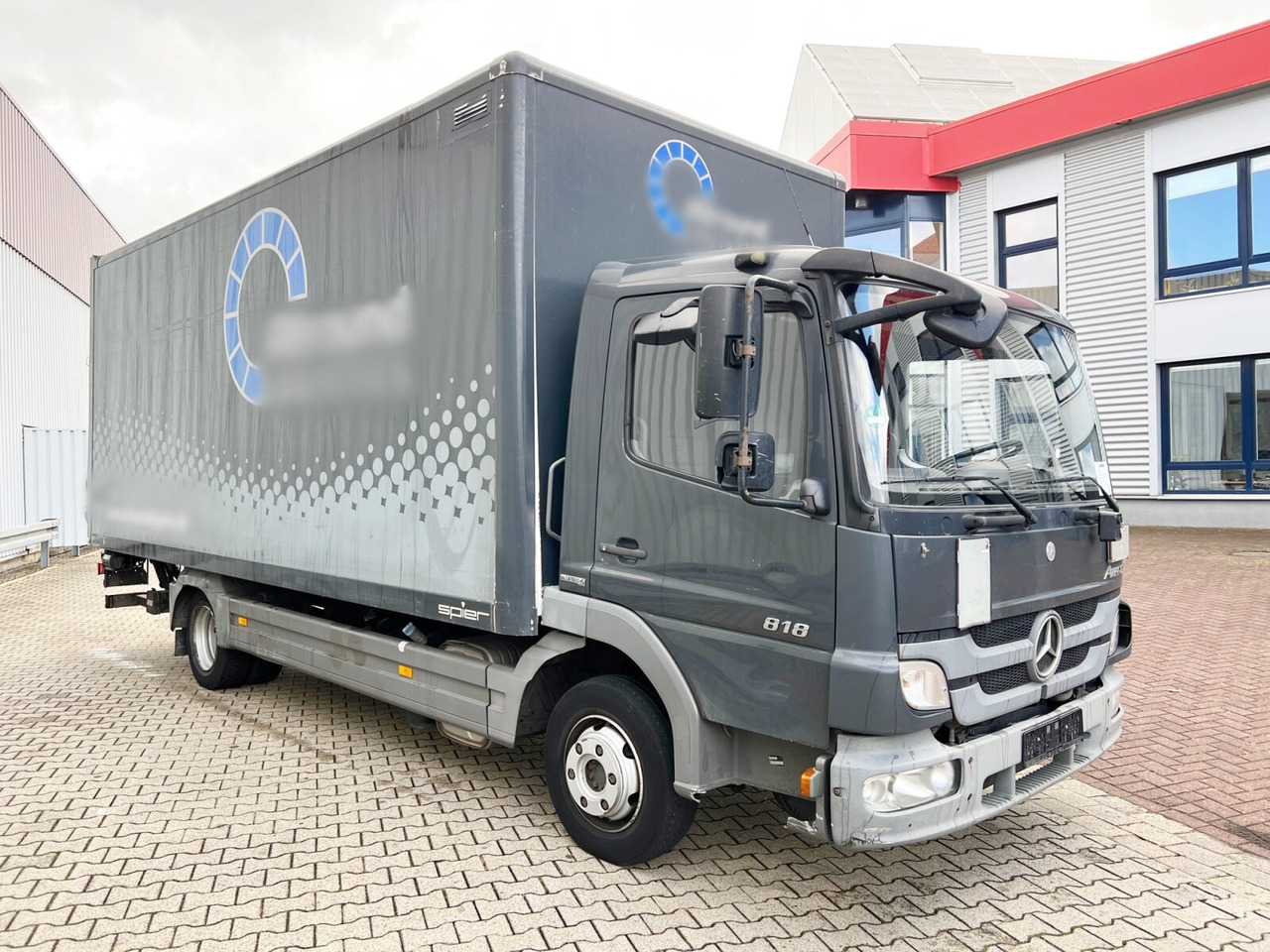 شاحنة صندوقية Mercedes-Benz Atego 818 L 4x2 Atego 818 L 4x2 mit MBB LBW, 4x Vorhanden!: صورة 7