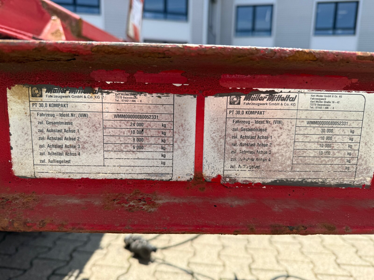 PT 30,0 Kompakt PT 30,0 Kompakt, verbr. auf 3m - مقطورة بلودر منخفض: صورة 4 PT 30,0 Kompakt PT 30,0 Kompakt, verbr. auf 3m - مقطورة بلودر منخفض: صورة 4