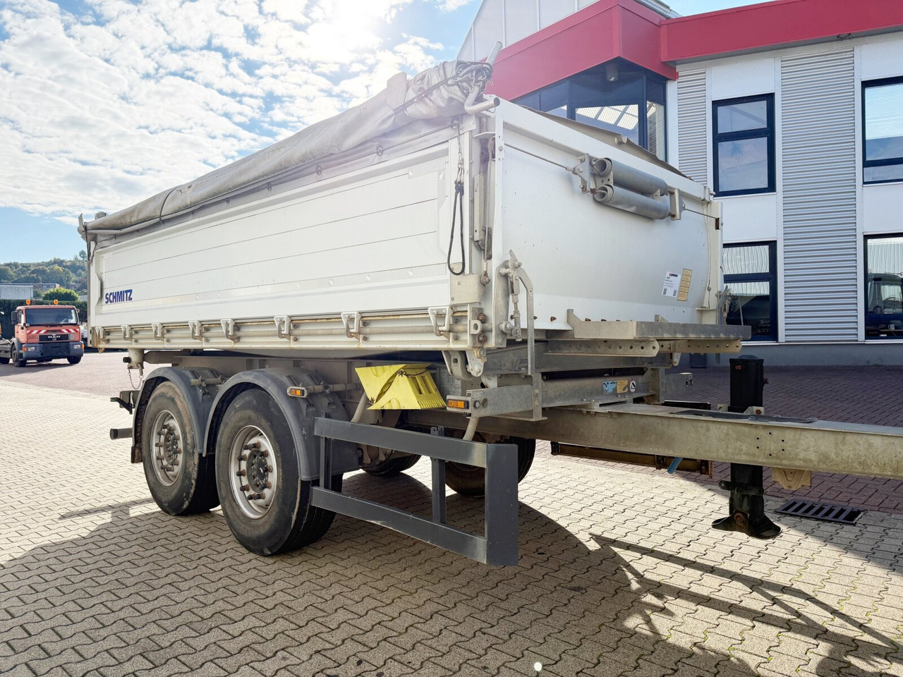 Schmitz Cargobull ZKI 18-4.9 ZKI 18-4.9, Alu-Bordwände, ca. 10m³ - مقطورة قلابة: صورة 1 Schmitz Cargobull ZKI 18-4.9 ZKI 18-4.9, Alu-Bordwände, ca. 10m³ - مقطورة قلابة: صورة 1