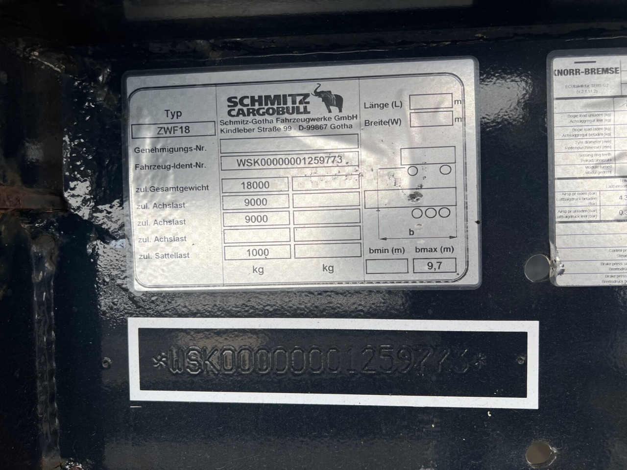 مقطورة اخشاب Schmitz Cargobull ZWF 18 ZWF 18: صورة 6