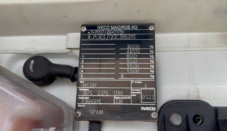 Trakker 460 8x4 - شاحنة قلاب: صورة 5 Trakker 460 8x4 - شاحنة قلاب: صورة 5