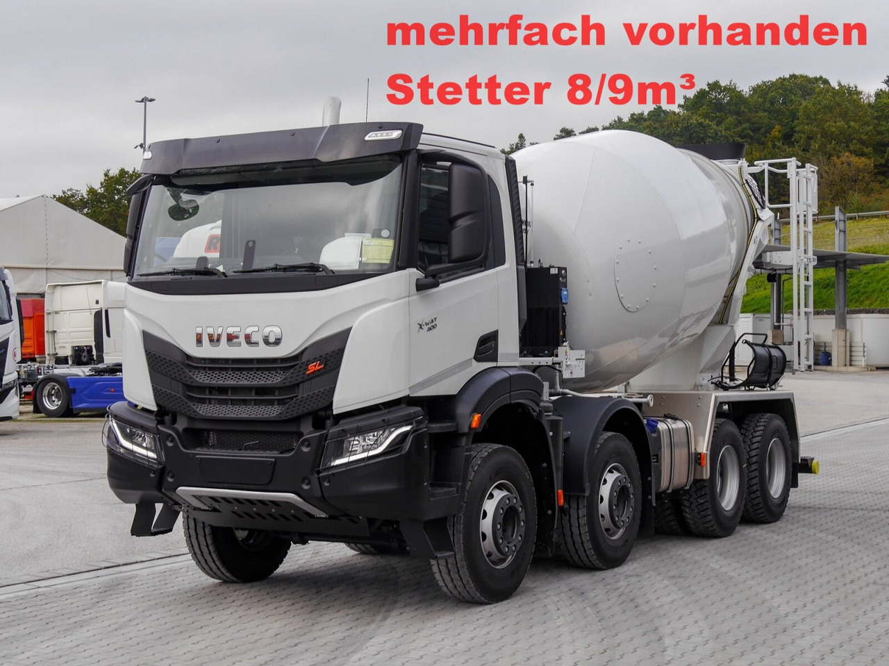 X-Way AD360X40BZ 8x4 X-Way AD360X40BZ 8x4, Stetter 8/9m³ - شاحنة خلاطة خرسانة: صورة 1 X-Way AD360X40BZ 8x4 X-Way AD360X40BZ 8x4, Stetter 8/9m³ - شاحنة خلاطة خرسانة: صورة 1