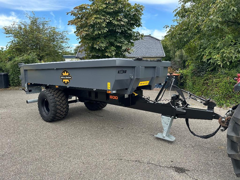 Palmse Trailer PT600E-1A bakkenwagen bakkenkar kipper dumper - مقطورة قلابة: صورة 1 Palmse Trailer PT600E-1A bakkenwagen bakkenkar kipper dumper - مقطورة قلابة: صورة 1