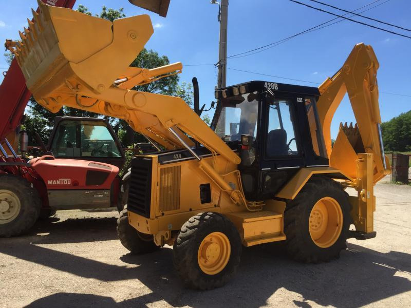 Caterpillar 428 B - لودر ذو محراث خلفي/ باكهو: صورة 1 Caterpillar 428 B - لودر ذو محراث خلفي/ باكهو: صورة 1