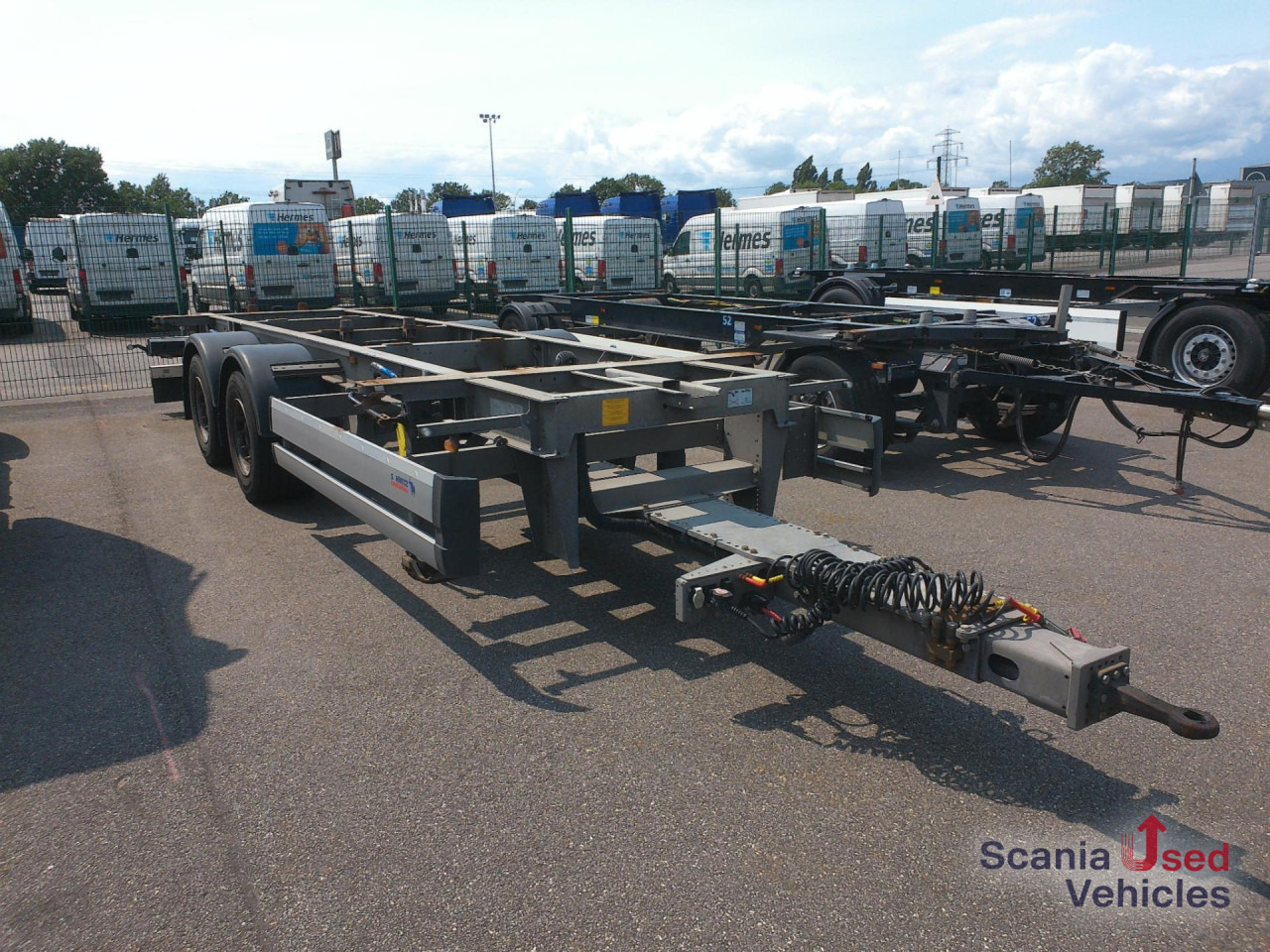 SCHMITZ SCB *C2 Zentral-Achs-Anhänger - مقطورة: صورة 1 SCHMITZ SCB *C2 Zentral-Achs-Anhänger - مقطورة: صورة 1