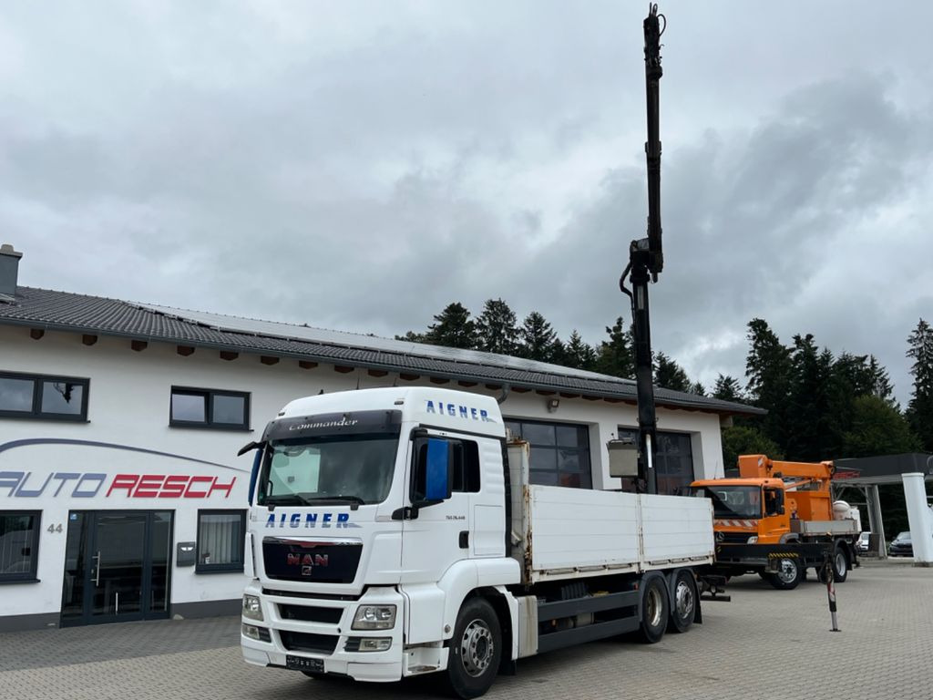 MAN TGS 26.440 Baustoff mit HIAB XS 166 Kran MAN TGS 26.440 Baustoff mit HIAB XS 166 Kran - شاحنات مسطحة, شاحنة كرين: صورة 1 MAN TGS 26.440 Baustoff mit HIAB XS 166 Kran MAN TGS 26.440 Baustoff mit HIAB XS 166 Kran - شاحنات مسطحة, شاحنة كرين: صورة 1