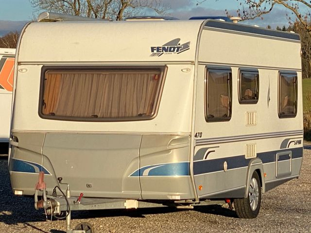 Fendt Saphier 470 TF, Mover, Klima, Markise - كرفان سحب: صورة 2 Fendt Saphier 470 TF, Mover, Klima, Markise - كرفان سحب: صورة 2