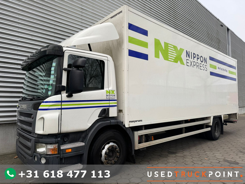 Scania P 230 / 3 seats / Manual Gearbox / Tail Lift / Belgium Truck - شاحنة صندوقية: صورة 1 Scania P 230 / 3 seats / Manual Gearbox / Tail Lift / Belgium Truck - شاحنة صندوقية: صورة 1