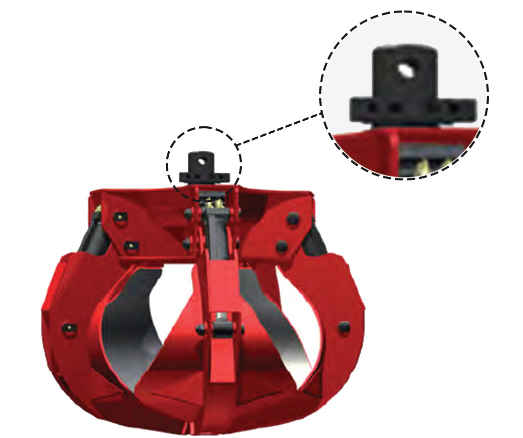 DEMOQ DRH280 - 6P Hydraulic Polyp -grab 470 kg - كلّاب - آلات الإنشاء: صورة 2 DEMOQ DRH280 - 6P Hydraulic Polyp -grab 470 kg - كلّاب - آلات الإنشاء: صورة 2