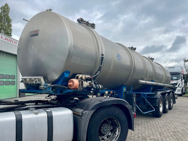 Magyar FOODS / WATER 28000 L, INOX, 1 COMP, spring susp, very good state! - نصف مقطورة صهريج: صورة 3 Magyar FOODS / WATER 28000 L, INOX, 1 COMP, spring susp, very good state! - نصف مقطورة صهريج: صورة 3