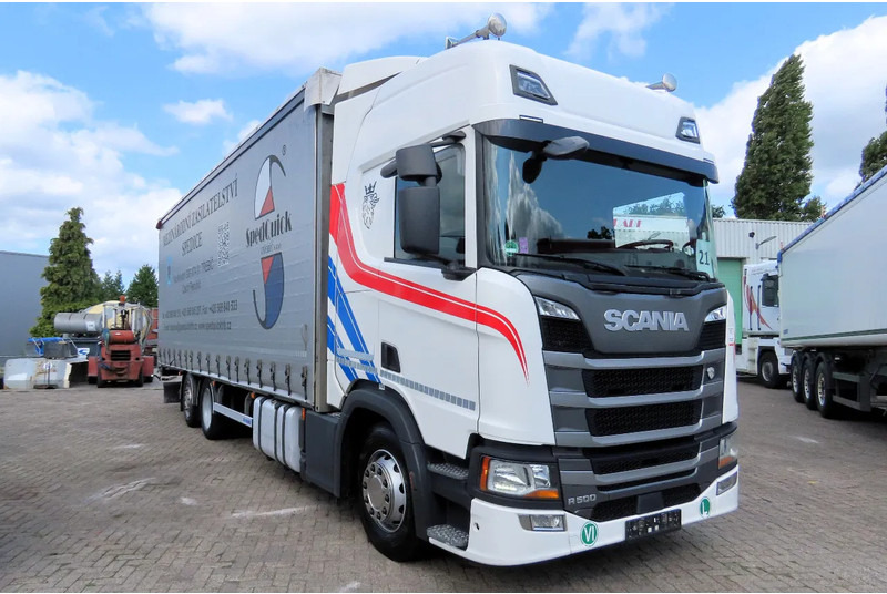 Scania R500 NGS 60M3, RETARDER, 2X FUEL TANK, FRIGO, FULL OPTION - شاحنة ذات ستائر جانبية: صورة 3 Scania R500 NGS 60M3, RETARDER, 2X FUEL TANK, FRIGO, FULL OPTION - شاحنة ذات ستائر جانبية: صورة 3