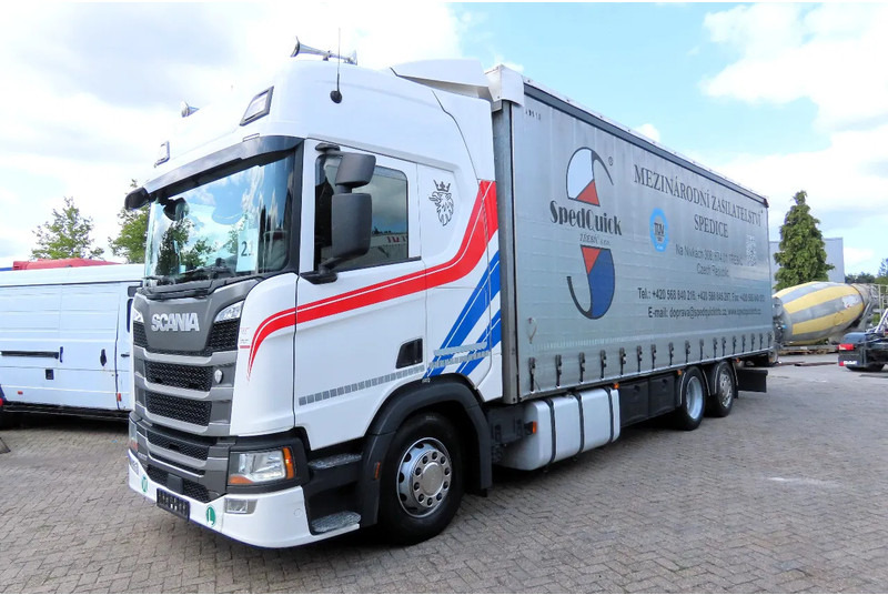 Scania R500 NGS 60M3, RETARDER, 2X FUEL TANK, FRIGO, FULL OPTION - شاحنة ذات ستائر جانبية: صورة 1 Scania R500 NGS 60M3, RETARDER, 2X FUEL TANK, FRIGO, FULL OPTION - شاحنة ذات ستائر جانبية: صورة 1