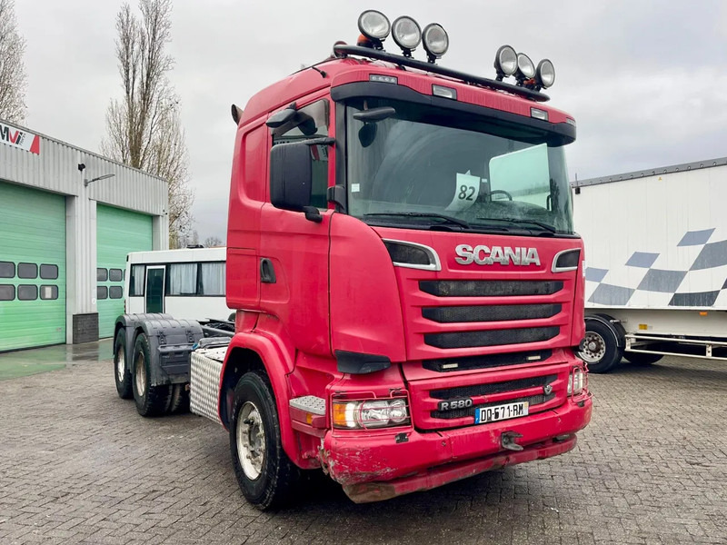 Scania R580 V8 6x4, RETARDER, FULL SPRING! hub reduction, BIG Axels - شاحنة بهيكل معدني للمقصورة: صورة 2 Scania R580 V8 6x4, RETARDER, FULL SPRING! hub reduction, BIG Axels - شاحنة بهيكل معدني للمقصورة: صورة 2