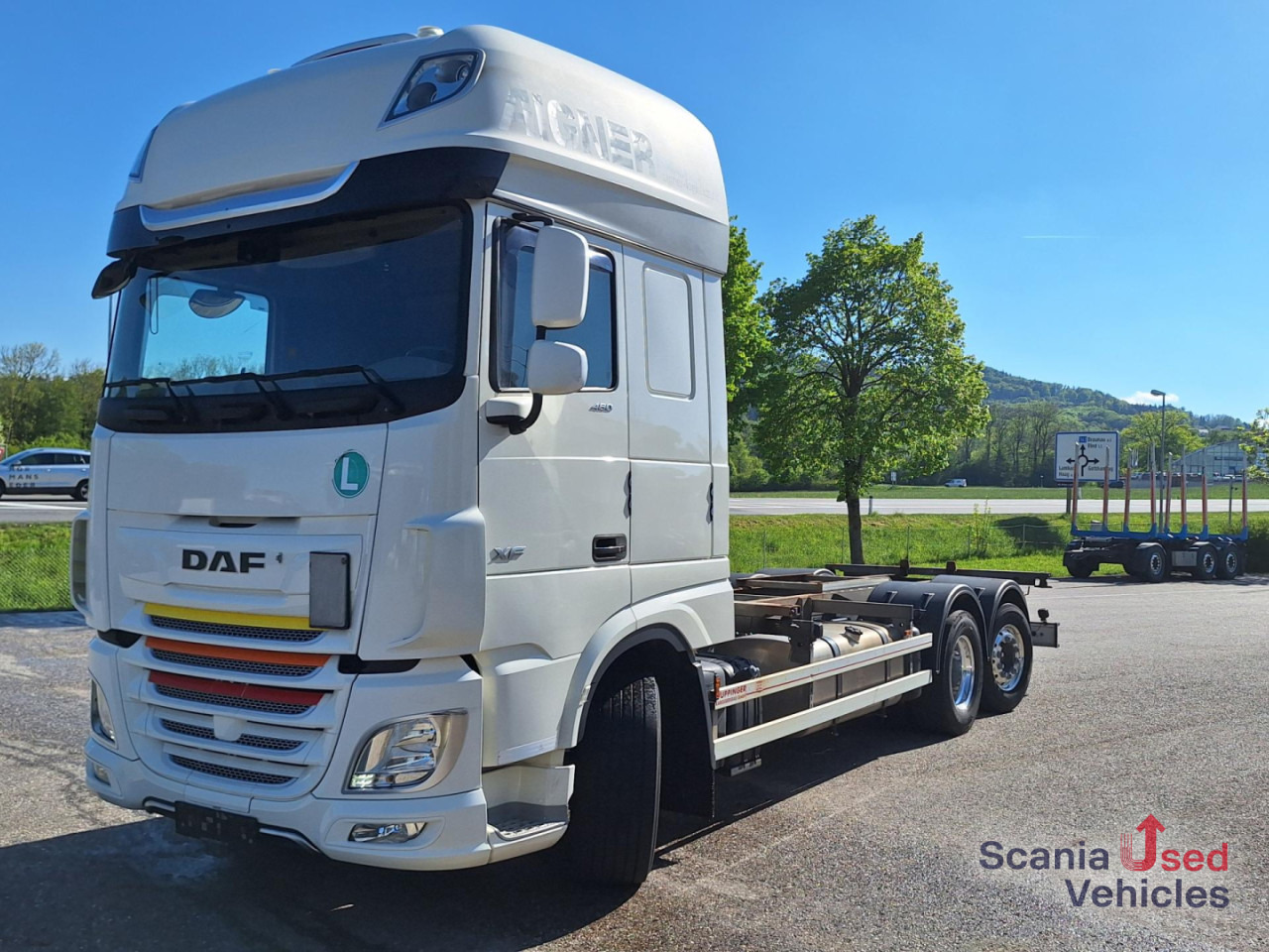 DAF XF 480 6X2 BDF Super Space Lenkachse ! - ناقلة حاويات/ شاحنة حاويات: صورة 1 DAF XF 480 6X2 BDF Super Space Lenkachse ! - ناقلة حاويات/ شاحنة حاويات: صورة 1