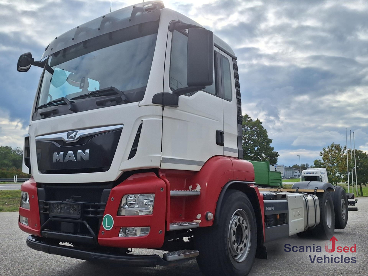 MAN TGS 26.460 6X2*4 Fahrgestell ! - شاحنة بهيكل معدني للمقصورة: صورة 1 MAN TGS 26.460 6X2*4 Fahrgestell ! - شاحنة بهيكل معدني للمقصورة: صورة 1