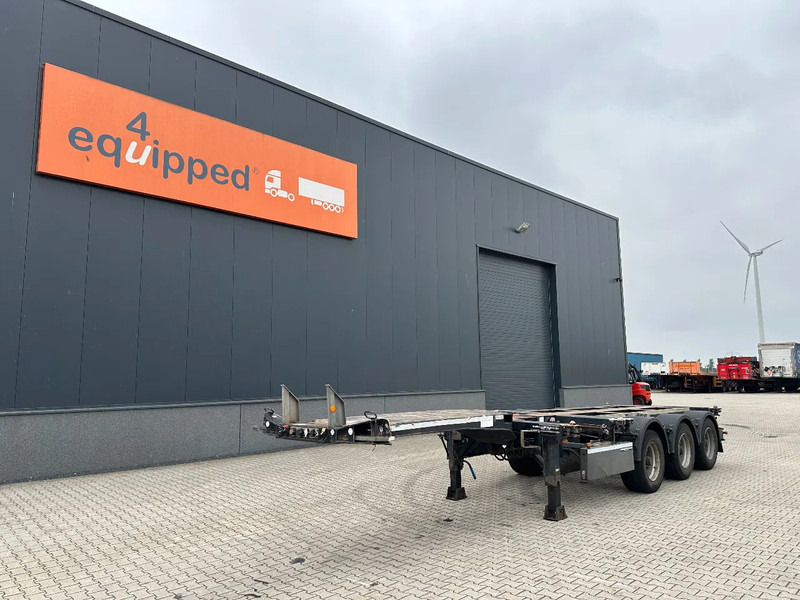 Broshuis 3UCC-39/45 FLN, 45FT High Cube multi, BPW, liftas, NL-chassis, 2x beschikbaar - ناقل حاوية/ نصف مقطورة بحاوية: صورة 2 Broshuis 3UCC-39/45 FLN, 45FT High Cube multi, BPW, liftas, NL-chassis, 2x beschikbaar - ناقل حاوية/ نصف مقطورة بحاوية: صورة 2