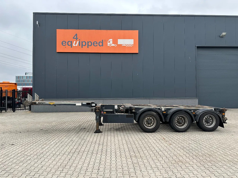 Broshuis 3UCC-39/45 FLN, 45FT High Cube multi, BPW, liftaxle, NL-chassis, 2x available - ناقل حاوية/ نصف مقطورة بحاوية: صورة 4 Broshuis 3UCC-39/45 FLN, 45FT High Cube multi, BPW, liftaxle, NL-chassis, 2x available - ناقل حاوية/ نصف مقطورة بحاوية: صورة 4