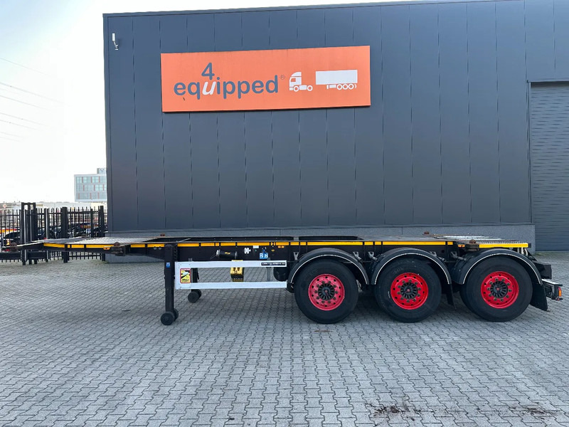 Burg 20FT + 20FT SWAP ADR (EX/II, EX/III, FL, AT) Chassis, empty weight: 3.690kg, SAF INTRADISC, 2x Liftaxle, NL-chassis - ناقل حاوية/ نصف مقطورة بحاوية: صورة 2 Burg 20FT + 20FT SWAP ADR (EX/II, EX/III, FL, AT) Chassis, empty weight: 3.690kg, SAF INTRADISC, 2x Liftaxle, NL-chassis - ناقل حاوية/ نصف مقطورة بحاوية: صورة 2